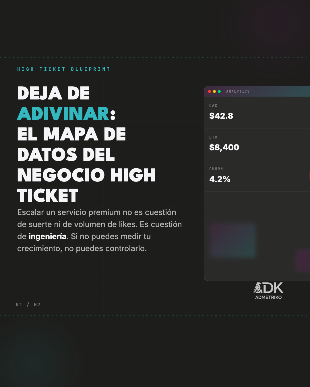 The Data Map of a High Ticket Business portada