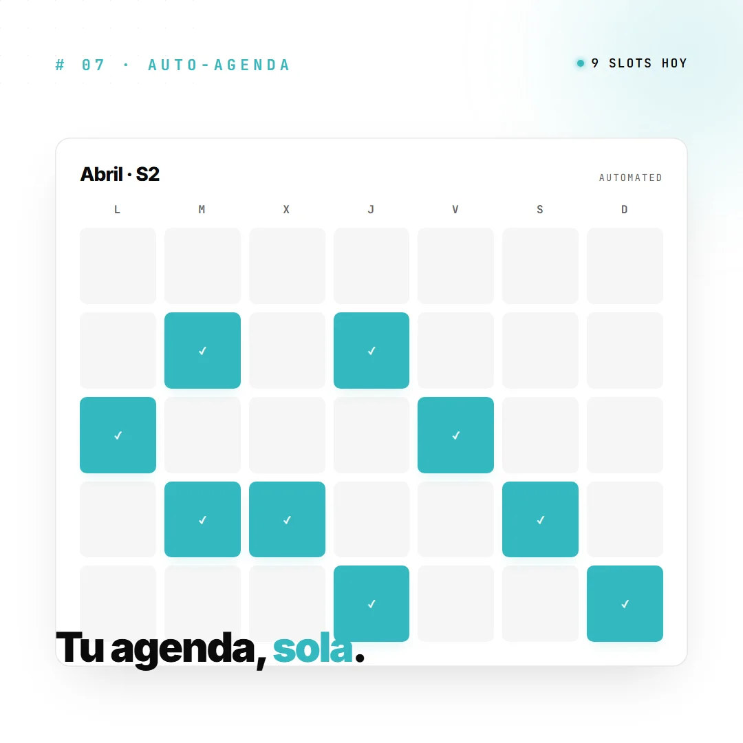 Auto-booking calendar