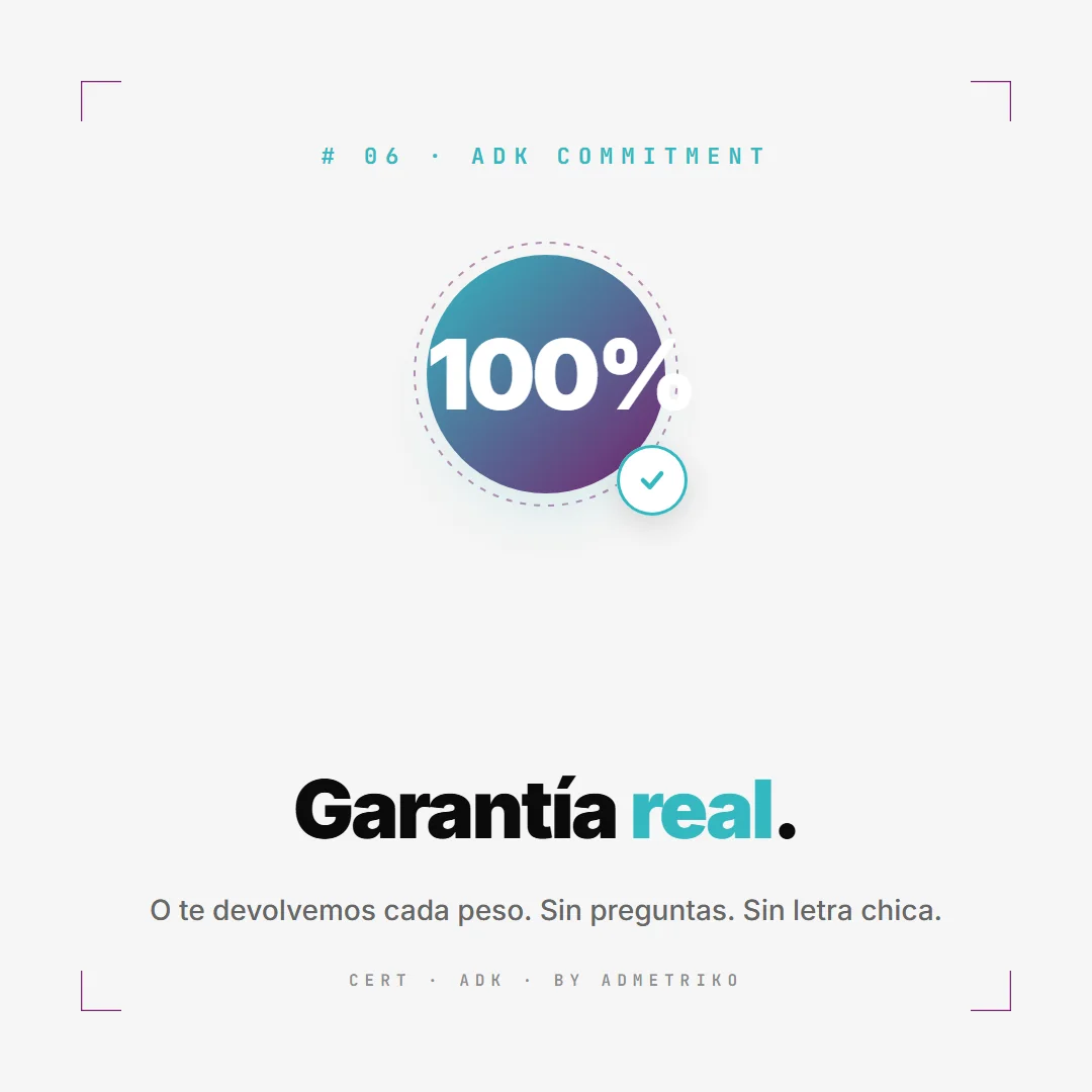 100% back, no questions